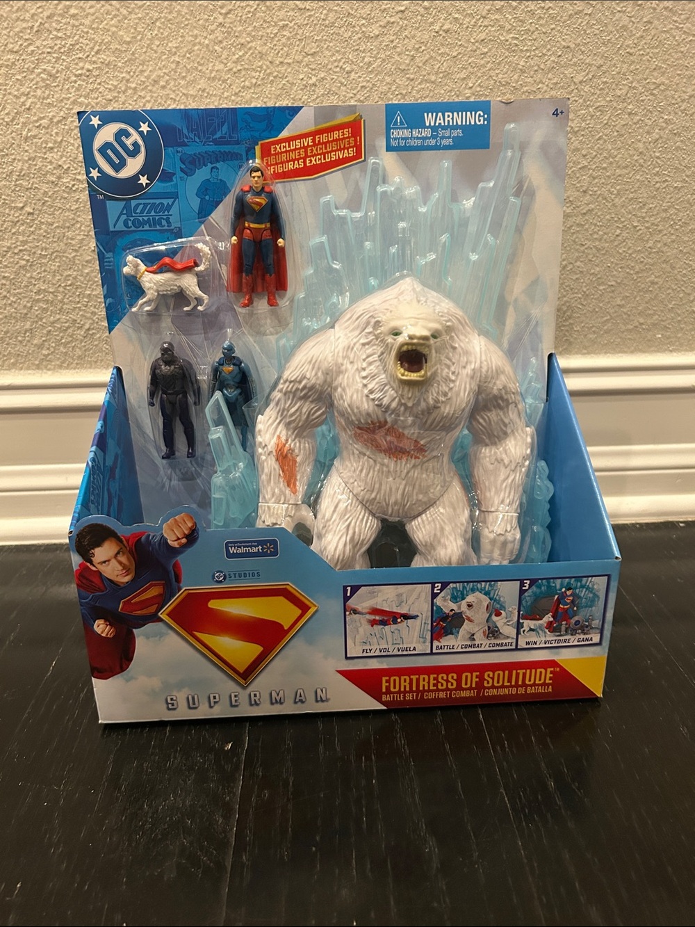 DC Comics SUPERMAN, Fortress of Solitude Battle Set